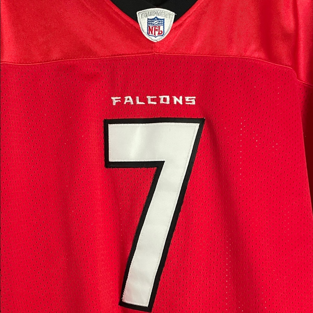 Reebok Red Falcons Jersey with Number 7 - Picture 3 of 7